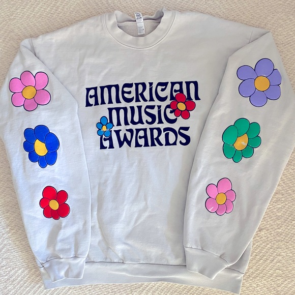American Music Awards Flower Power Sweatshirt - Picture 1 of 4